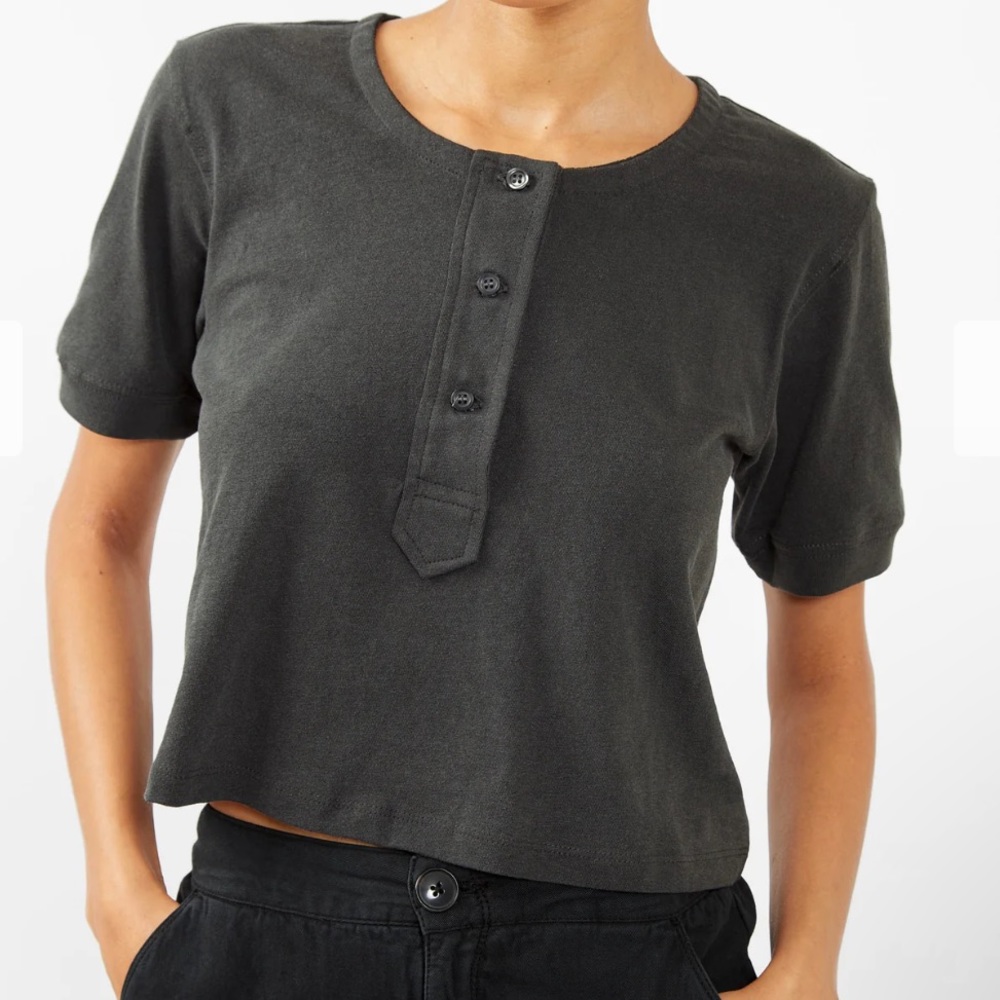 NWT The Great Inc. Scoop Henley